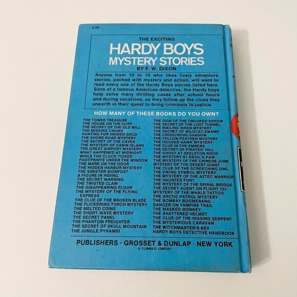 Vintage 1968 Hardy Boys No 47 Mystery of The Whale Tattoo by Franklin W Dixon - Picture 2 of 16